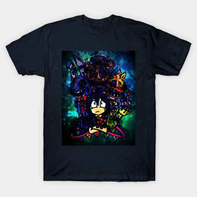 My Friends Became Nightmares T-Shirt by ScribbleSketchScoo